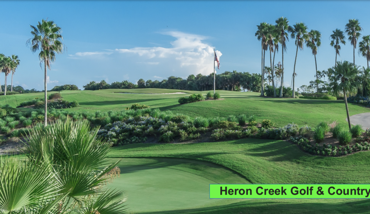 Heron Creek Golf & Country Club, campo