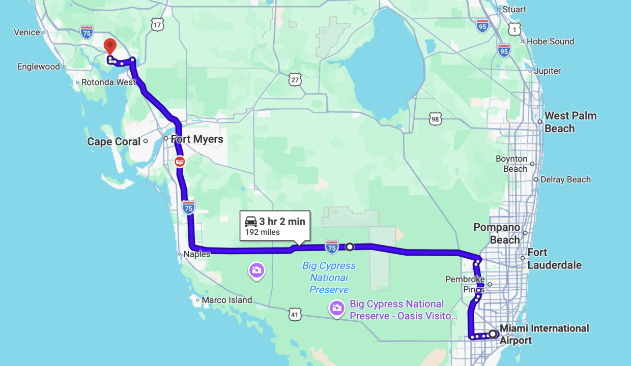 ruta miami