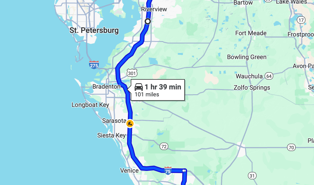 ruta tampa