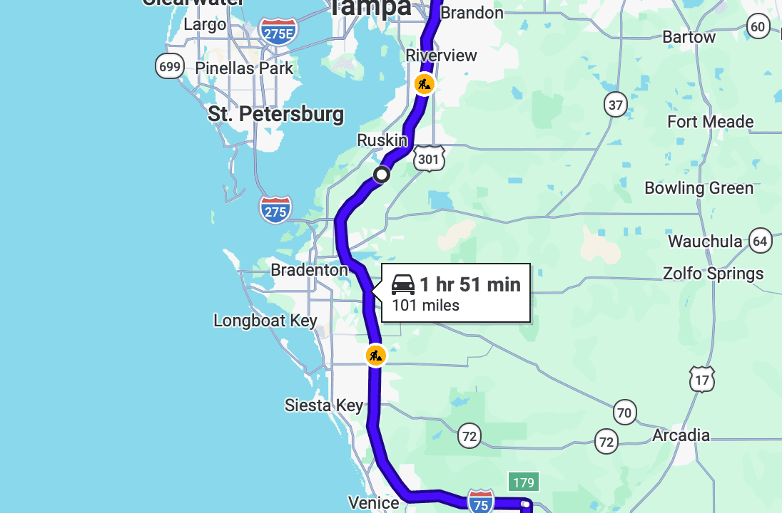 ruta tampa