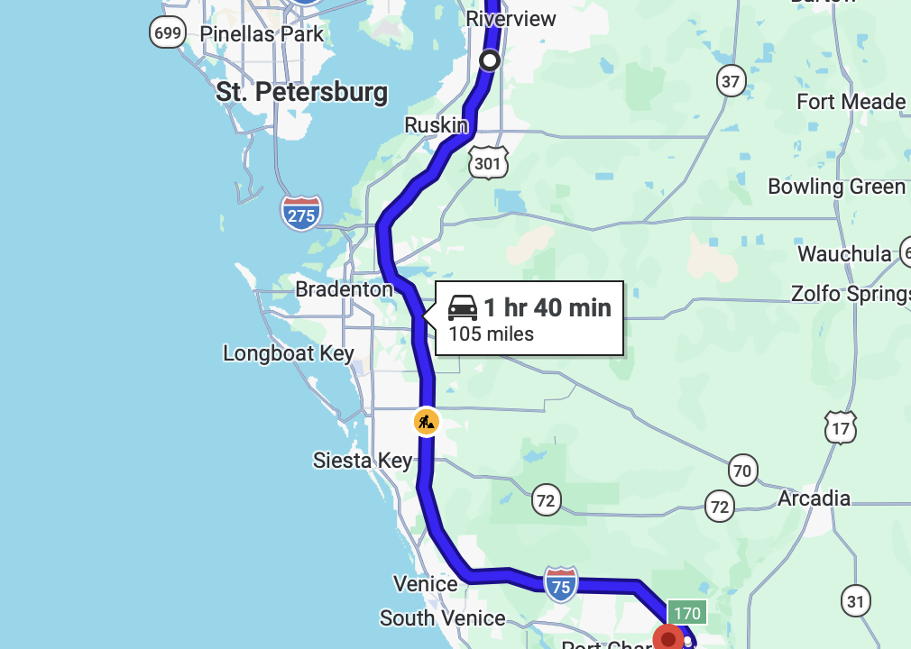 ruta tampa